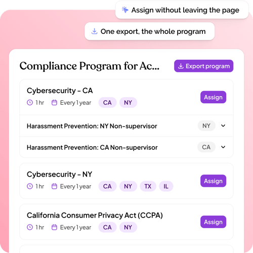 Compliance Advisor Export Compliance Advisor Export